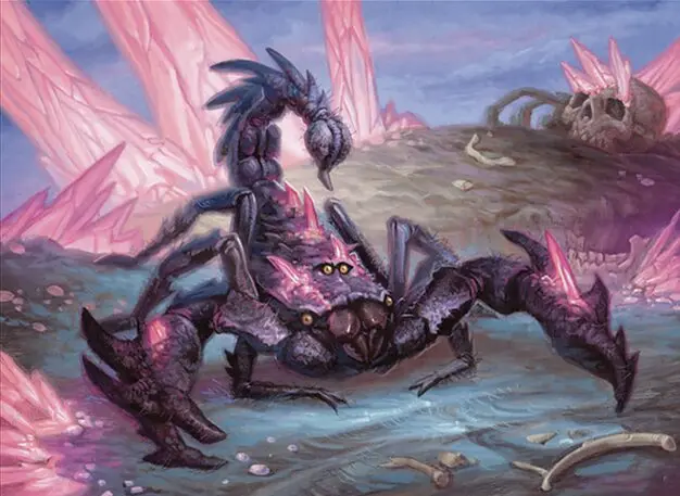 Art detail — Serrated Scorpion
