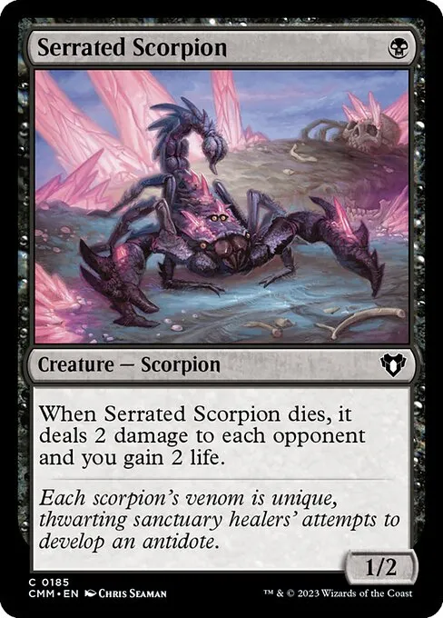 Serrated Scorpion — Commander Masters