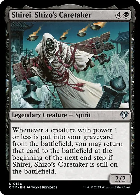 Shirei, Shizo's Caretaker — Commander Masters