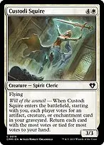 Custodi Squire — Commander Masters