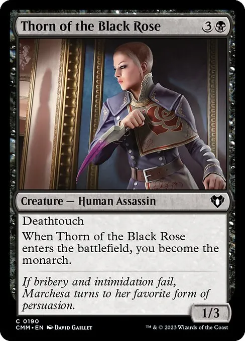 Thorn of the Black Rose — Commander Masters