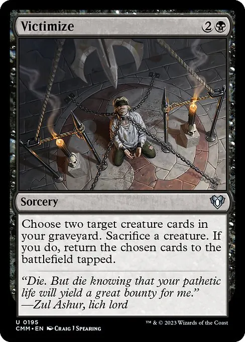 Victimize — Commander Masters