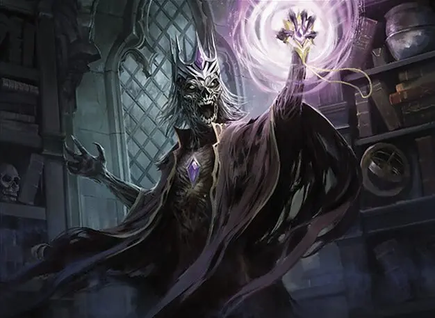 Art detail — Vindictive Lich