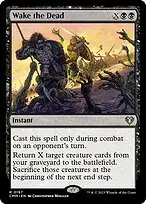 Wake the Dead — Commander Masters