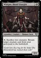 Whisper, Blood Liturgist — Commander Masters