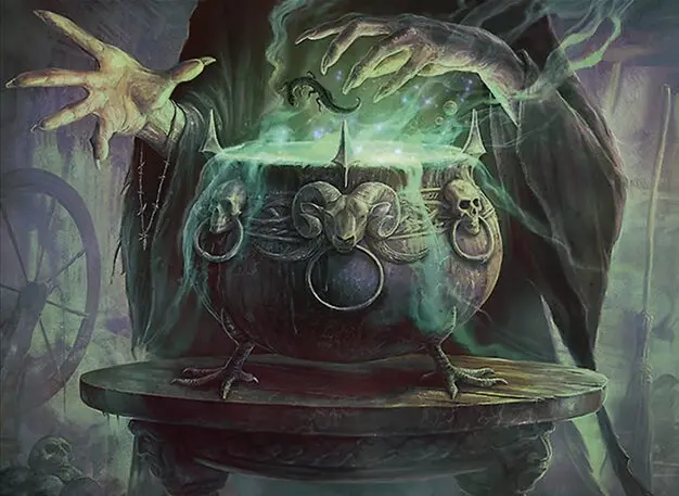 Art detail — Witch's Cauldron