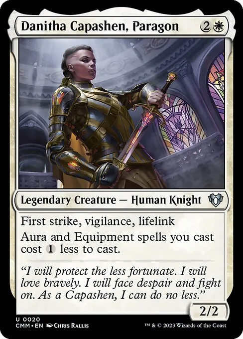 Danitha Capashen, Paragon — Commander Masters