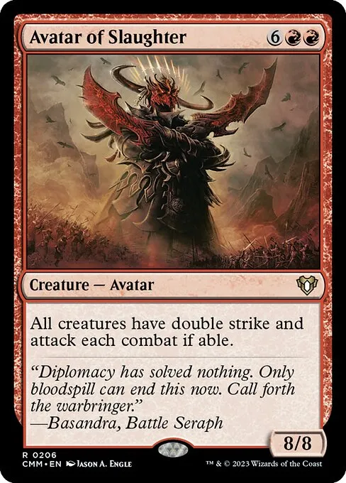 Avatar of Slaughter — Commander Masters