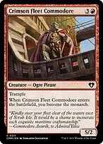 Crimson Fleet Commodore — Commander Masters