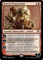 Daretti, Scrap Savant — Commander Masters
