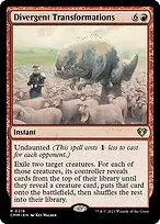 Divergent Transformations — Commander Masters