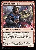 Frontier Warmonger — Commander Masters