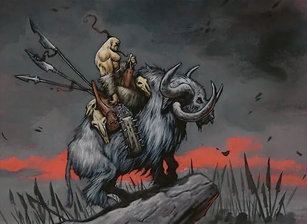 Art detail — Godo, Bandit Warlord