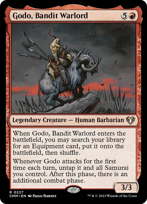 Godo, Bandit Warlord — Commander Masters