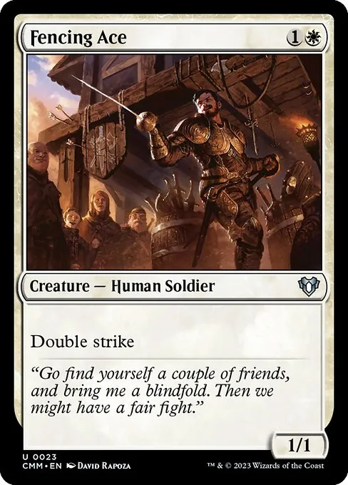 Fencing Ace — Commander Masters