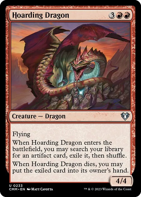 Hoarding Dragon — Commander Masters