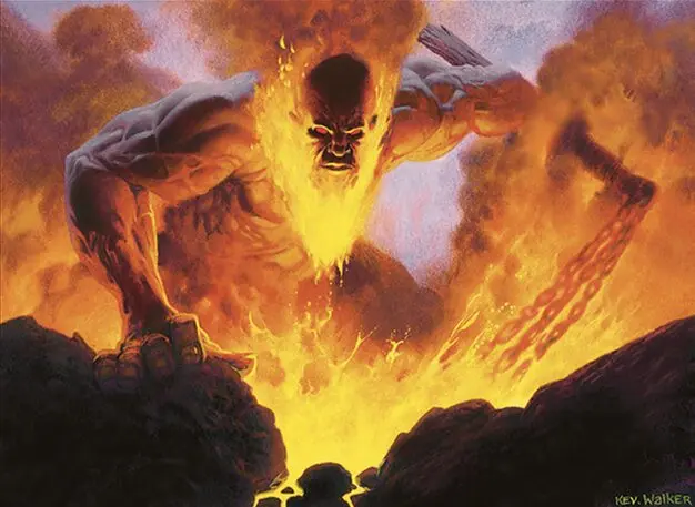 Art detail — Inferno Titan