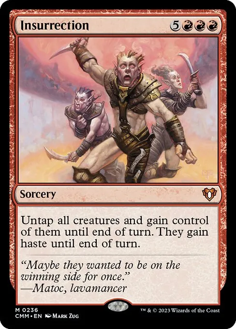 Insurrection — Commander Masters