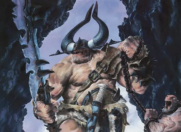 Art detail — Kazuul, Tyrant of the Cliffs