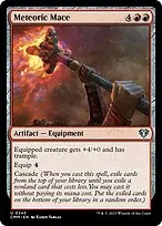 Meteoric Mace — Commander Masters