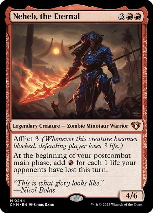 Neheb, the Eternal — Commander Masters