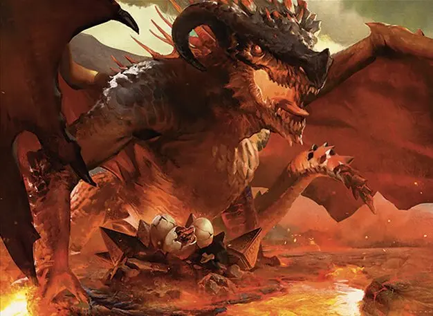 Art detail — Nesting Dragon