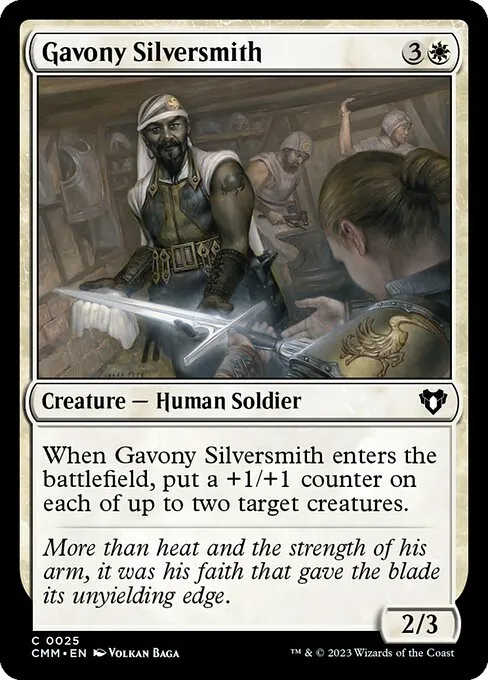 Gavony Silversmith — Commander Masters