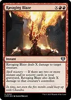 Ravaging Blaze — Commander Masters