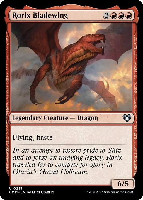 Rorix Bladewing — Commander Masters