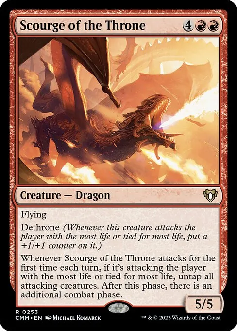Scourge of the Throne — Commander Masters