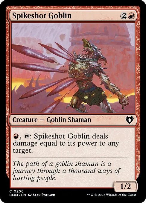 Spikeshot Goblin — Commander Masters