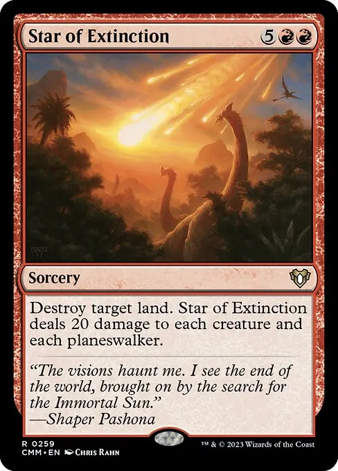 Star of Extinction — Commander Masters