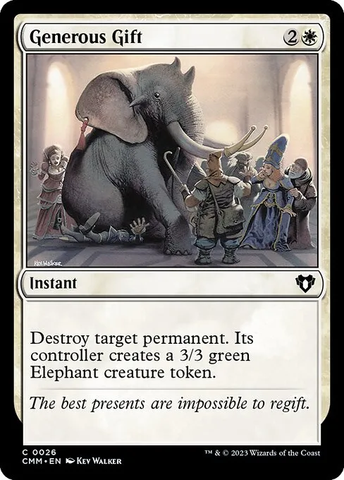 Generous Gift — Commander Masters