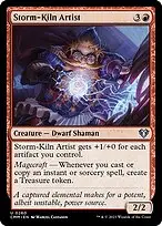 Storm-Kiln Artist — Commander Masters