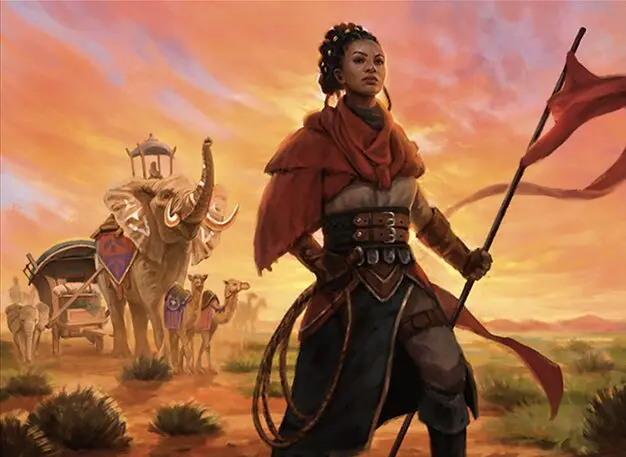 Art detail — Subira, Tulzidi Caravanner
