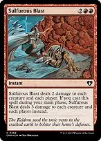 Sulfurous Blast — Commander Masters