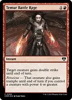 Temur Battle Rage — Commander Masters