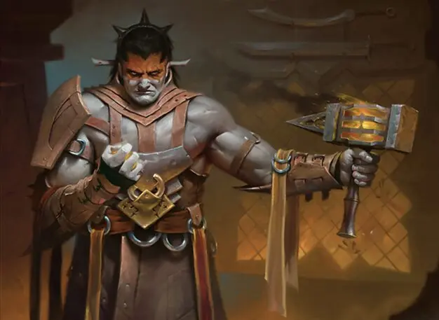 Art detail — Valduk, Keeper of the Flame