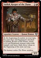 Valduk, Keeper of the Flame — Commander Masters