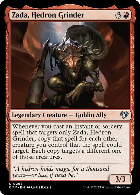 Zada, Hedron Grinder — Commander Masters