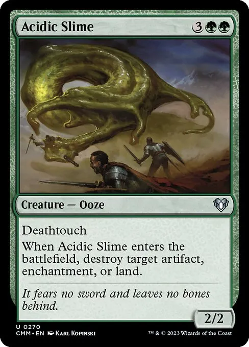 Acidic Slime — Commander Masters