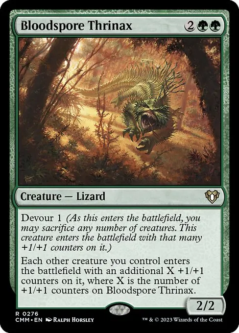 Bloodspore Thrinax — Commander Masters