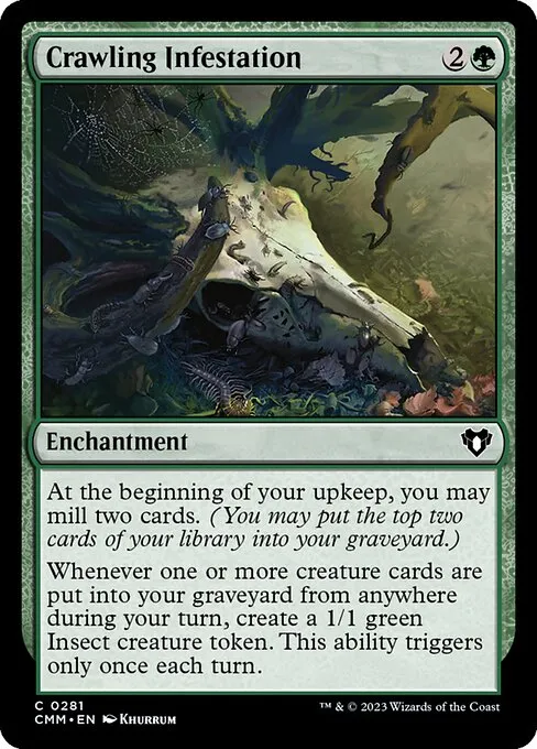 Crawling Infestation — Commander Masters
