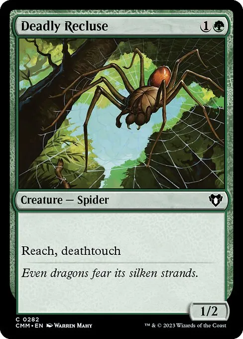 Deadly Recluse — Commander Masters
