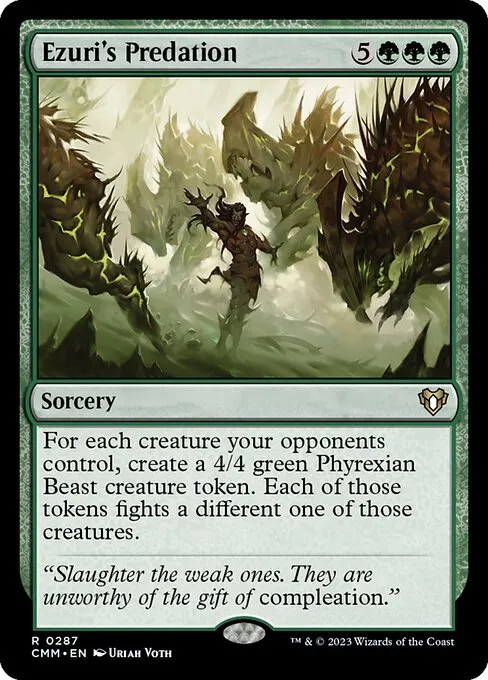 Ezuri's Predation — Commander Masters