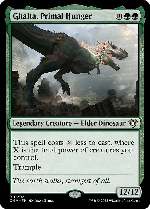 Ghalta, Primal Hunger — Commander Masters