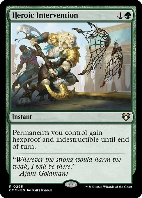 Heroic Intervention — Commander Masters