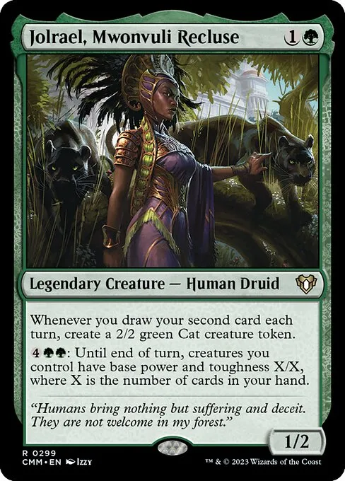Jolrael, Mwonvuli Recluse — Commander Masters