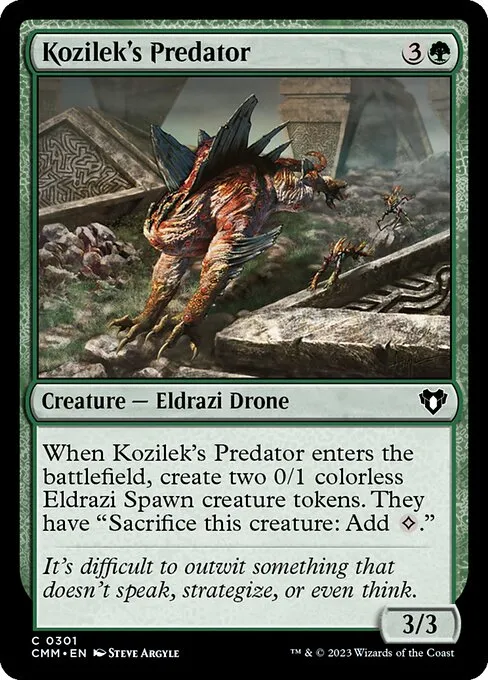 Kozilek's Predator — Commander Masters