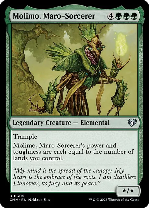 Molimo, Maro-Sorcerer — Commander Masters